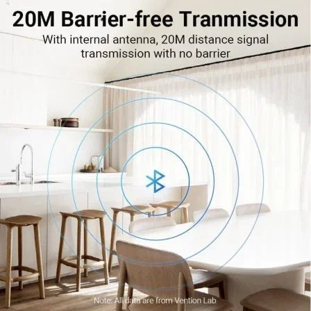 Vention NAFB0 Adaptador USB Bluetooth 5.1 Transmisor y Receptor Negro